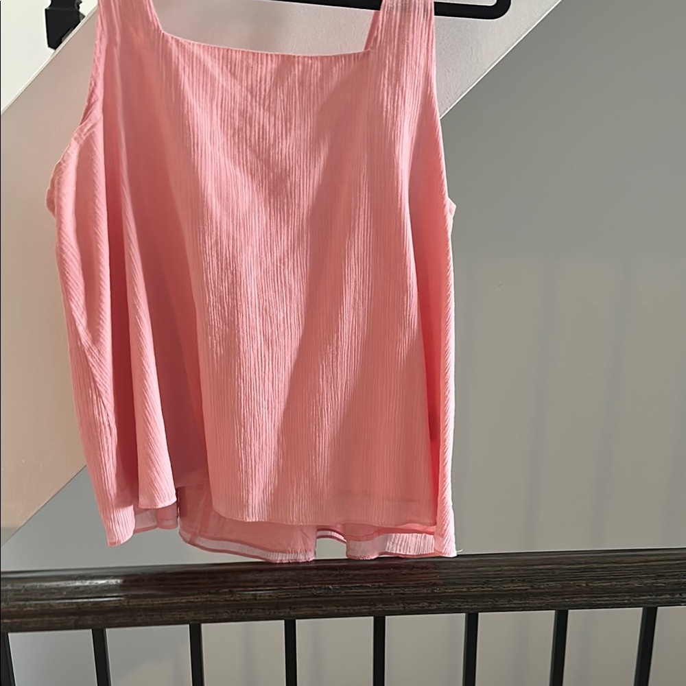 Pink Sleeveless Women's Top